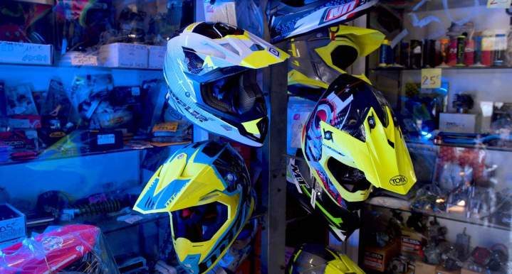 Vente d'accessoires de cyclomoteur La Réunion