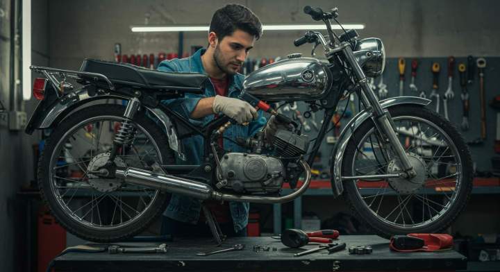 réparartion cyclomoteur